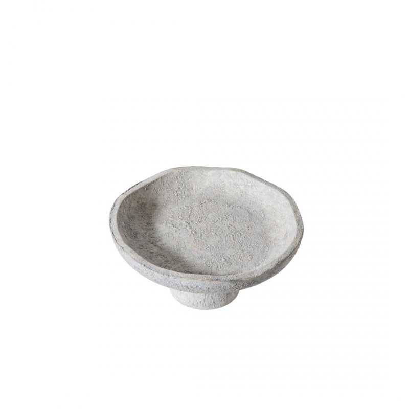 Muubs LUNA Misa Dekoracyjna na Nóżce 34 cm / Szara