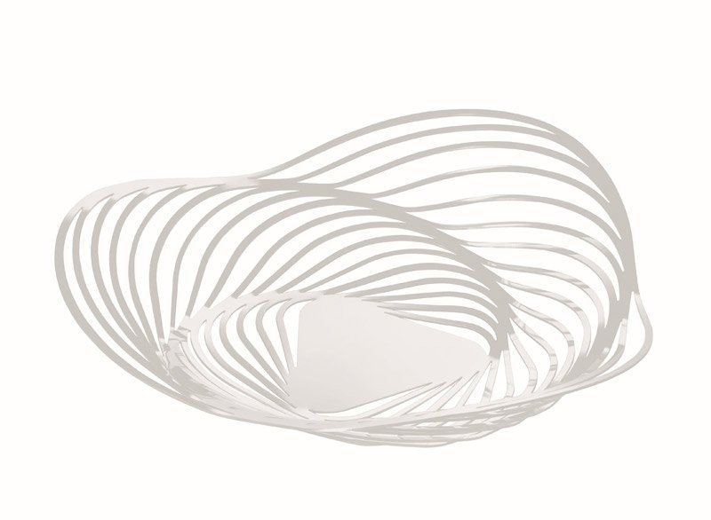 Alessi TRINITY Kosz na Owoce 43 cm - Biały