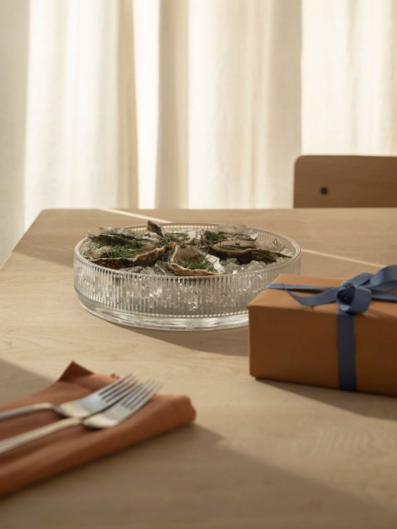 Stelton PILASTRO Szklana Miska do Serwowania 23 cm