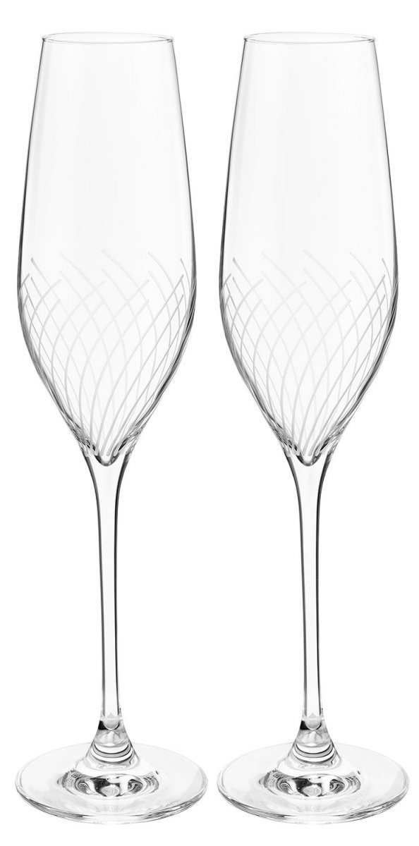 Holmegaard CABERNET LINES Kieliszki do Szampana 290 ml 2 Szt.