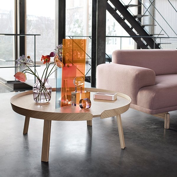 Muuto AROUND Stolik Kawowy 95 cm Ciemnobrązowy