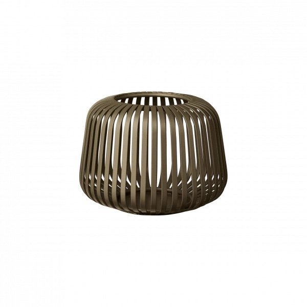 Blomus LITO Lampion - Świecznik 10 cm Brązowy Metaliczny / Burned Metal