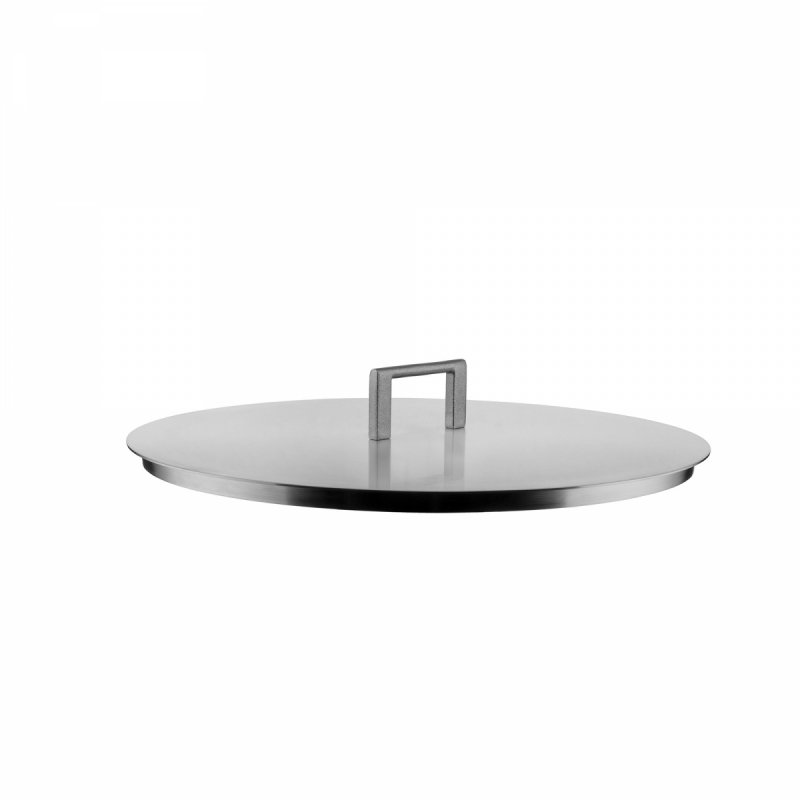 Alessi CONVIVO Pokrywka Stalowa 28 cm / Srebrna Matowa