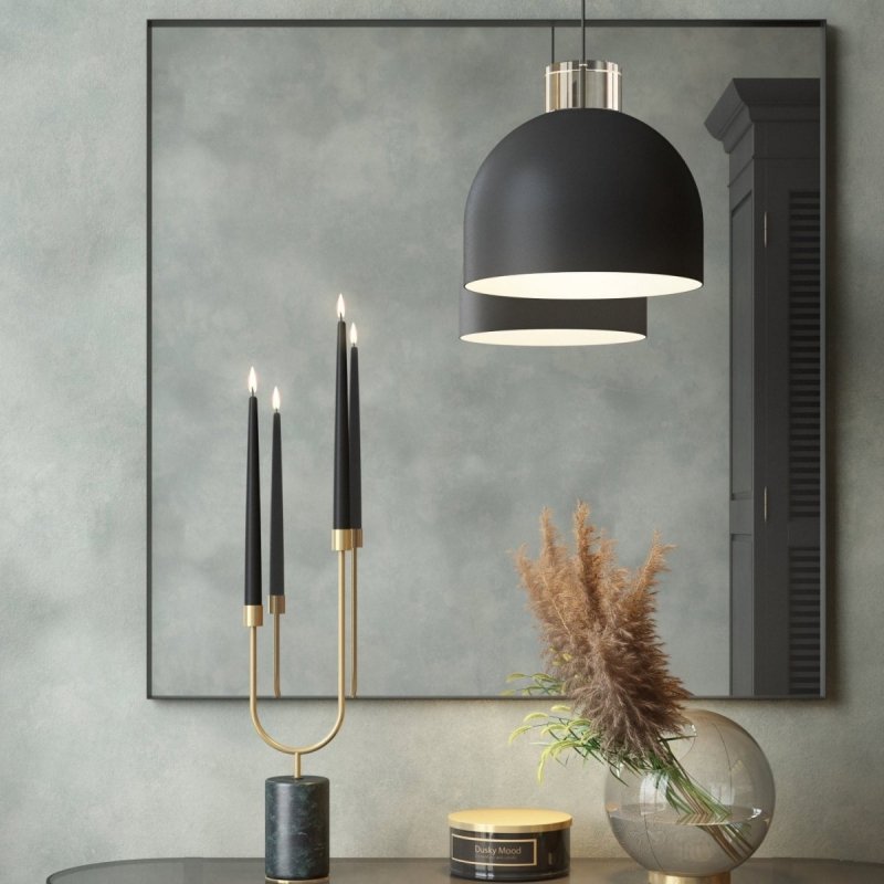 Aytm LUCEO Lampa Wisząca Okrągła 28 cm Czarna