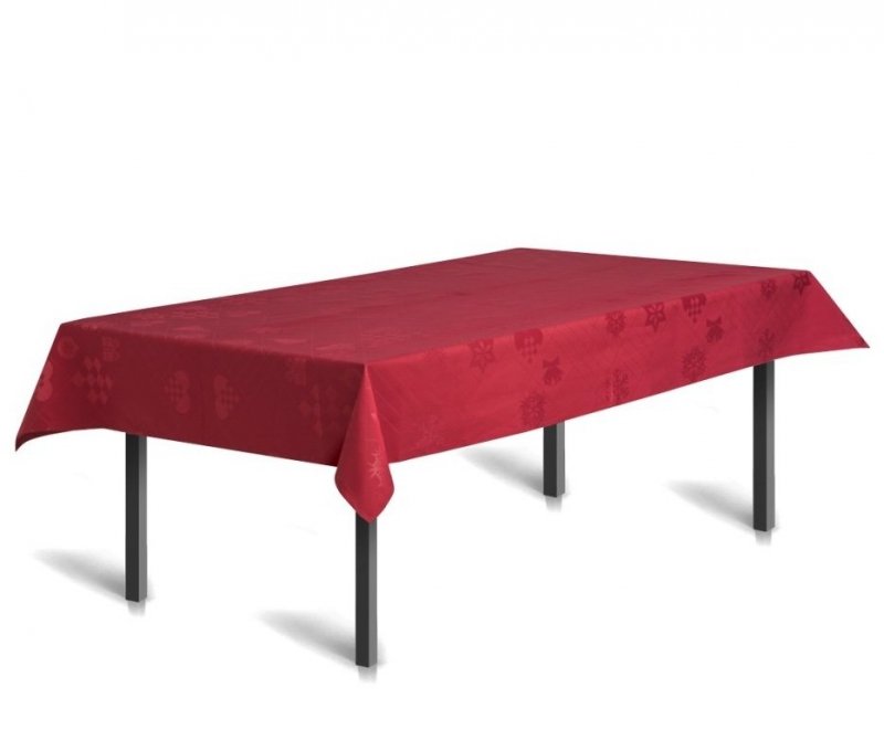 Rosendahl NATALE Obrus Świąteczny 150x370 cm Czerwony