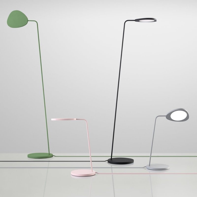 Muuto LEAF Lampa Podłogowa - Biała