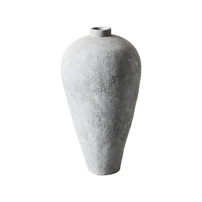 Muubs LUNA Wazon Dekoracyjny z Terakoty 100 cm / Szary