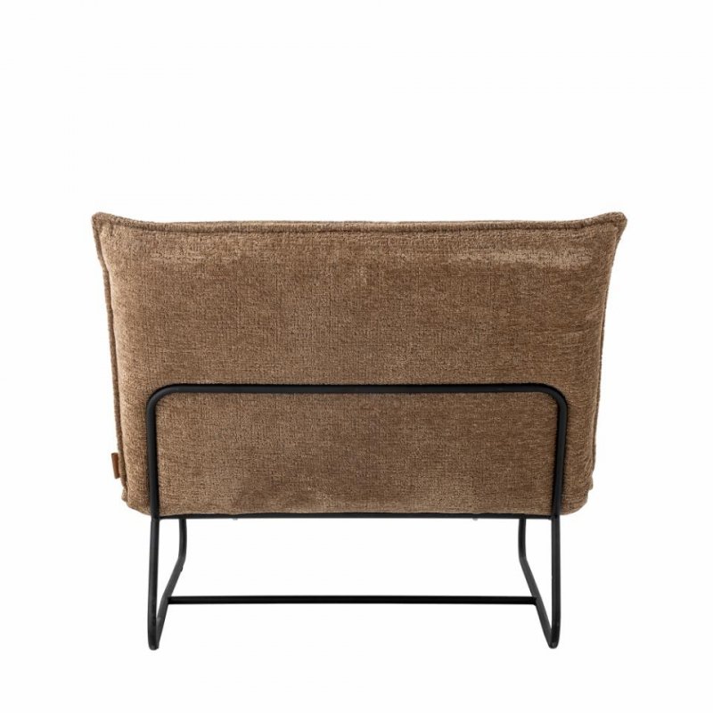 Bloomingville CAPE Fotel Lounge / Brązowy