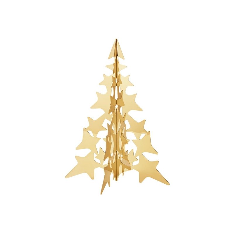 Georg Jensen CHRISTMAS Choinka Dekoracyjna 16 cm Złota