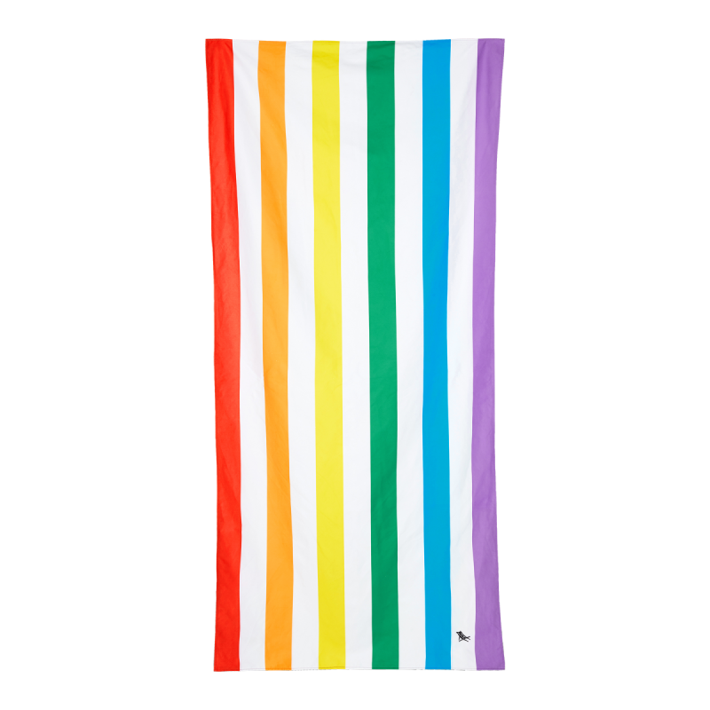 Dock &amp; Bay CABANA Szybkoschnący Ręcznik Plażowy XL 200x90 cm / Rainbow Skies
