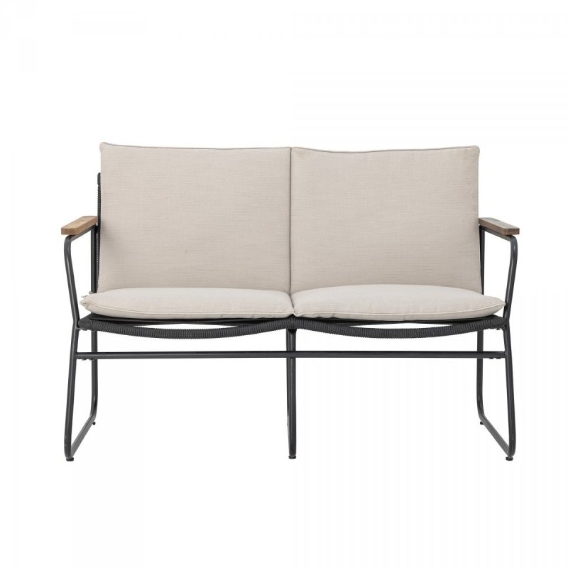 Bloomingville HAMPTON Sofa Ogrodowa / Czarna