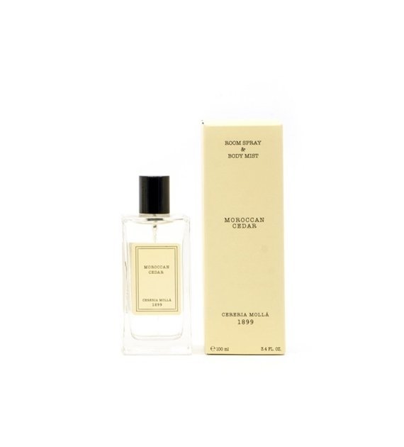 Cereria Molla BOUTIQUE Zapach do Pomieszczeń - Room Spray Mgiełka do Ciała / Moroccan Cedar