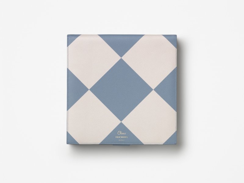 Printworks GAMES Zestaw do Gry w Szachy - Reverra / Beżowo - Niebieski