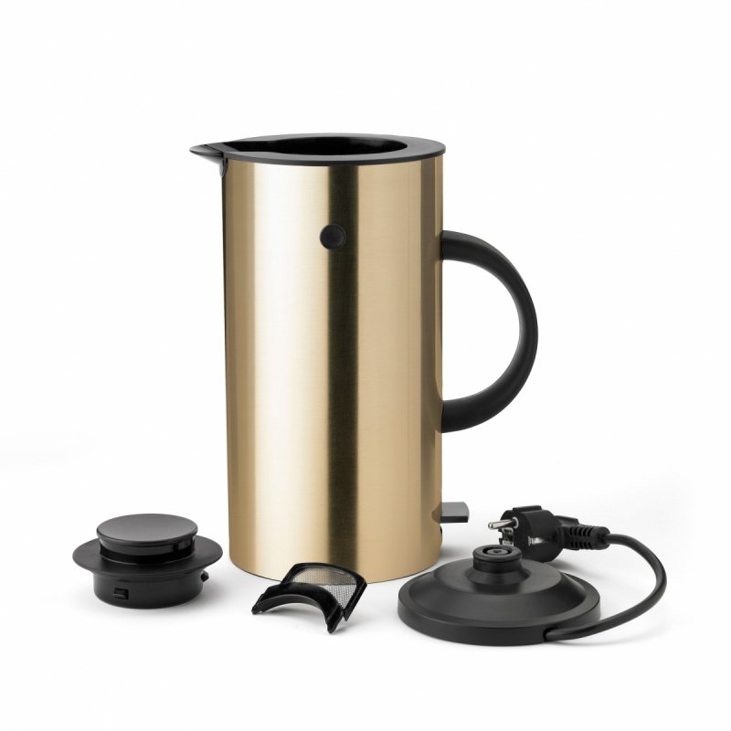 Stelton EM 77 Czajnik Elektryczny 1,5 l / Złoty Odcień Mosiądzu