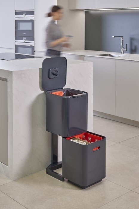 Joseph Joseph TOTEM COMPACT Kosz do Segregacji Śmieci 40 l Grafitowy