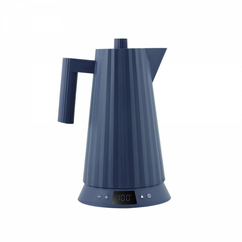 Alessi PLISSE Czajnik Elektryczny 1,7 l z Regulacją Temperatury / Szary