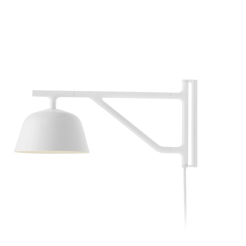 Muuto AMBIT Lampa Ścienna - Kinkiet Biały