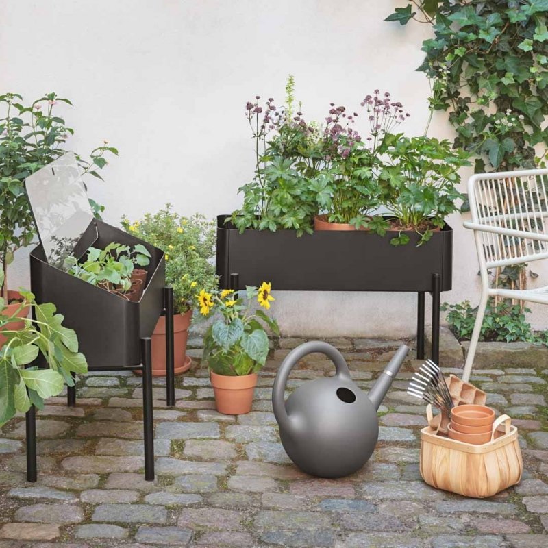 Kwietnik Simply Grow Eva Solo w kolorze czarnym