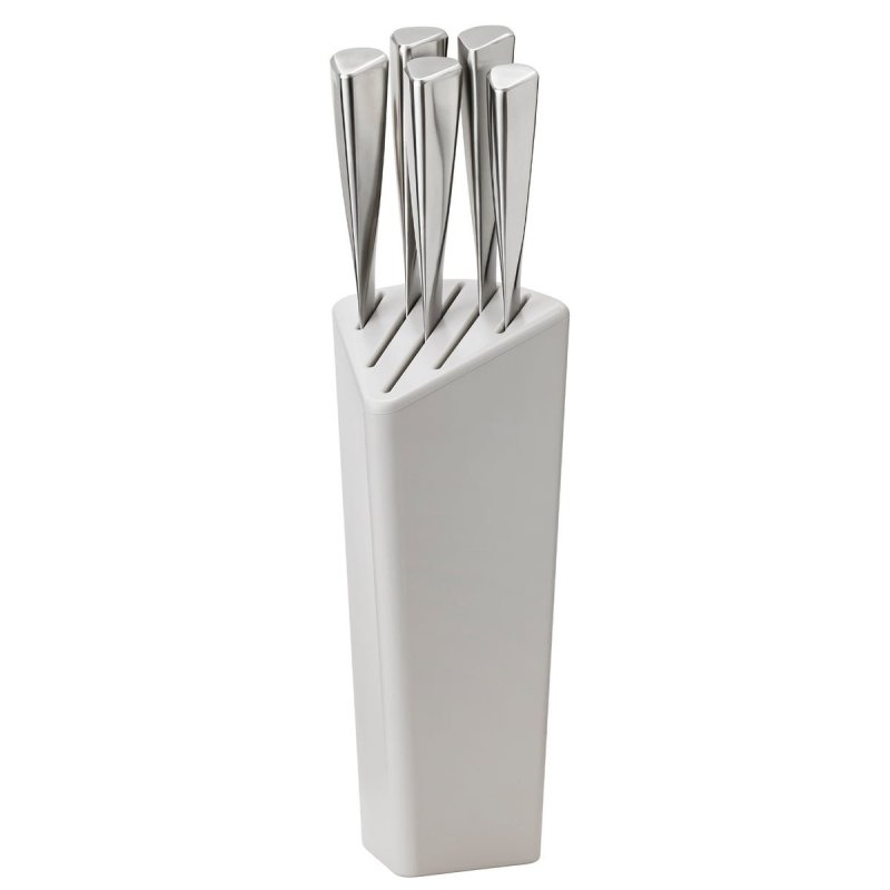 Stelton TRIGONO Stojak / Blok na Noże Jasnoszary