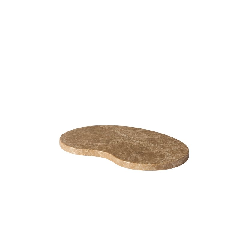 Muubs SUJI Marmurowa Deska do Serwowania 30 cm / Brązowa