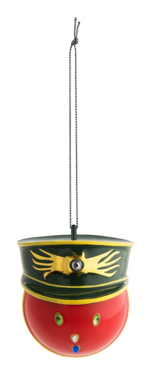 Alessi FaberJori Dekoracja - Zawieszka Świąteczna - Generale Corallo