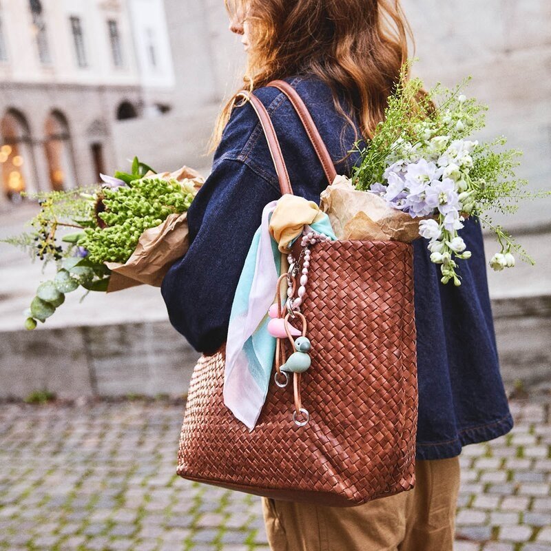 Kay Bojesen SONGBIRD Brelok do Kluczy - Przywieszka do Torebki - Ptaszek / Różowy