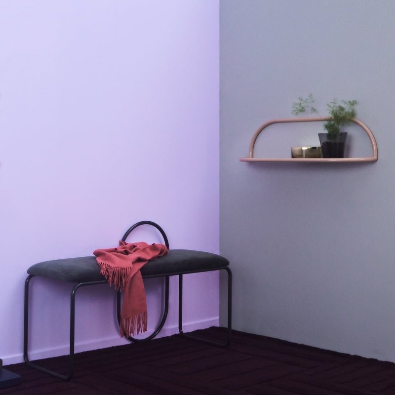 Aytm ANGUI Półka Ścienna 78 cm Różowa