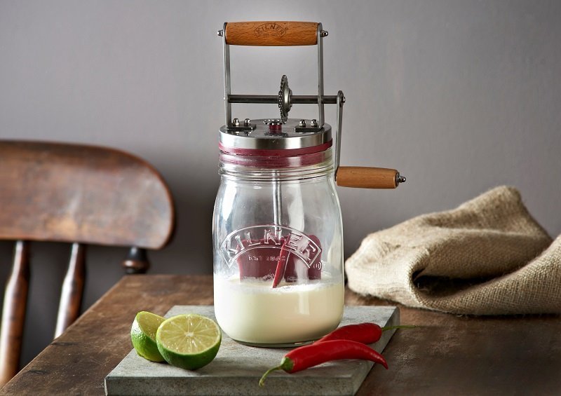 Kilner Ręczny CLASSIC Ręczny Ubijak do Masła lub Śmietany