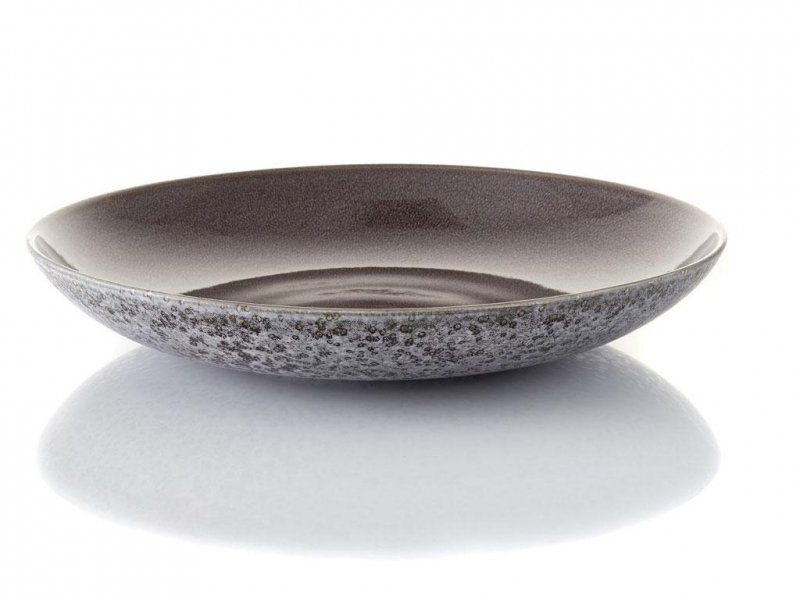 Bitz GREY Patera 40 cm Szara - Ciemny Środek