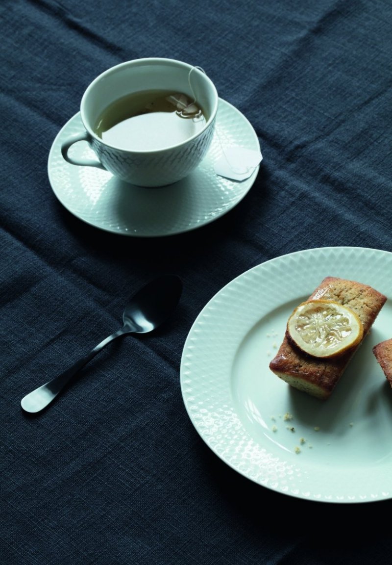  Lyngby Porcelain RHOMBE Filiżanka ze Spodkiem 240 ml
