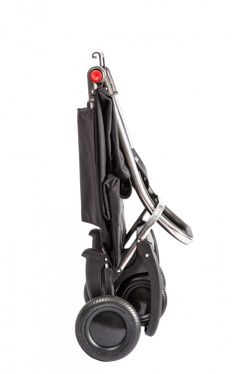 Rolser BIG POLAR 4L TOUR Wózek na Kółkach - Torba na Zakupy / Czarny