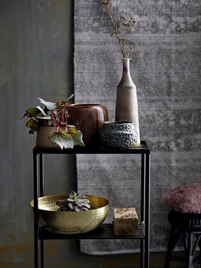 Bloomingville METTEMARIE Metalowa Miska 36 cm / Złota