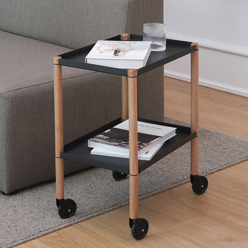 Andersen Furniture CONNECT Stolik Pomocniczy - Wózek Barowy / Czarny
