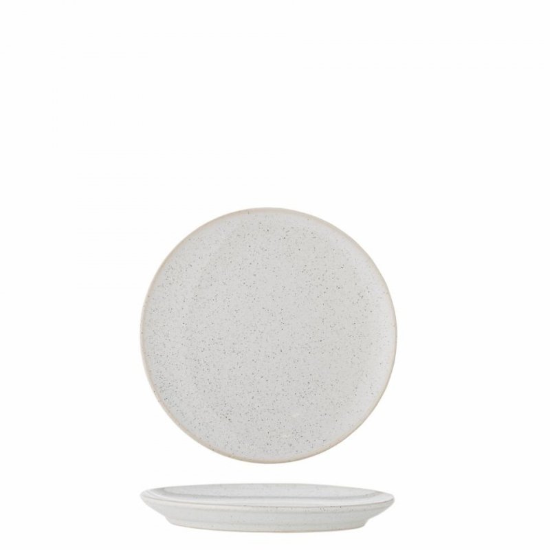 Bloomingville ADDISON Talerz Deserowy 16 cm / Biały
