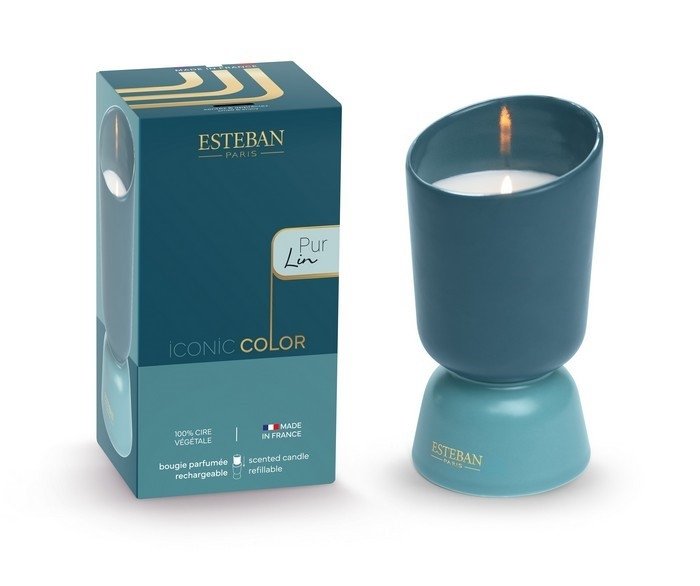 Esteban PARIS Świeca Zapachowa ICONIC 220g / Zapach Pur Lin