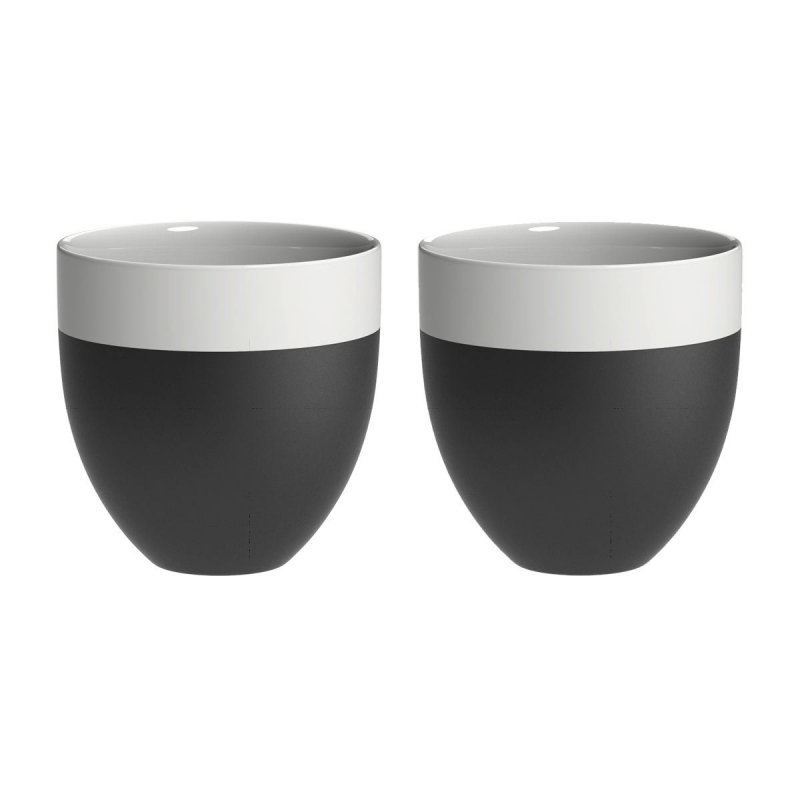 Magisso BLACK TERRACOTTA Kubek z Terakoty 330 ml 2 Szt. / Czarny