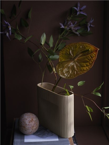 Muuto RIDGE Wazon do Kwiatów 17 cm Terracotta