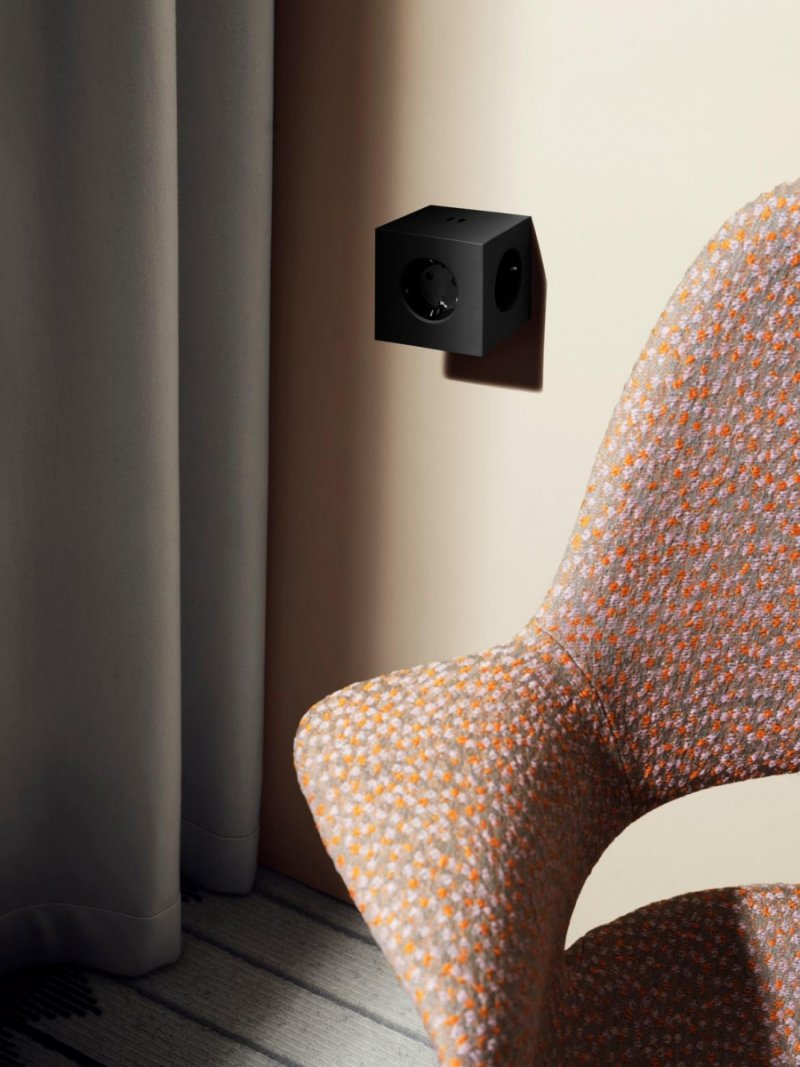 Avolt SQUARE 2 Rozgałęziacz - Listwa Zasilająca / Biały