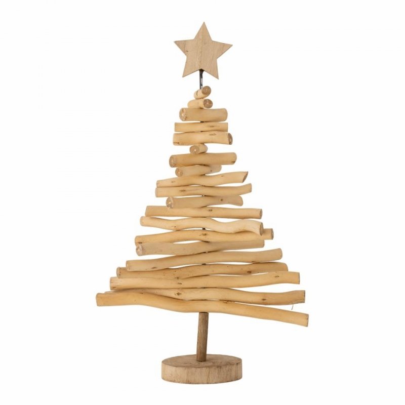 Bloomingville CHRISTMAS BREST Dekoracja Świąteczna / Choinka Drewniana 60 cm