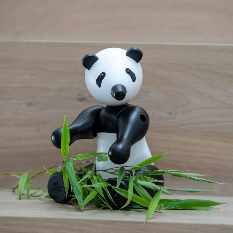 Kay Bojesen PANDA Figurka Drewniana Miś Panda - Średnia