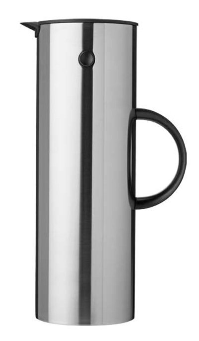 Stelton EM77 Termos Stołowy - Dzbanek Termiczny 1 l / Stalowy Srebrny