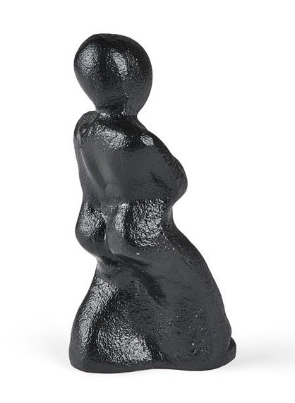 Morso SCULPTURE Żeliwna Figurka Dekoracyjna - &quot;Feel it in your heart! If it feels right, you’re on the right path&quot;