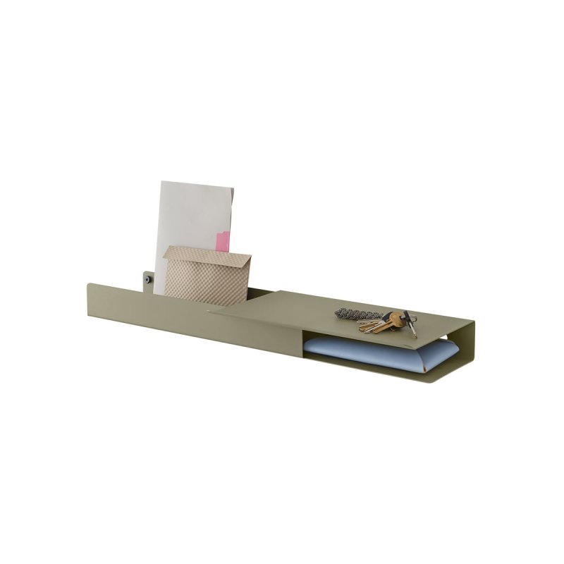 Muuto FOLDED Półka Ścienna 62 cm / Czarna
