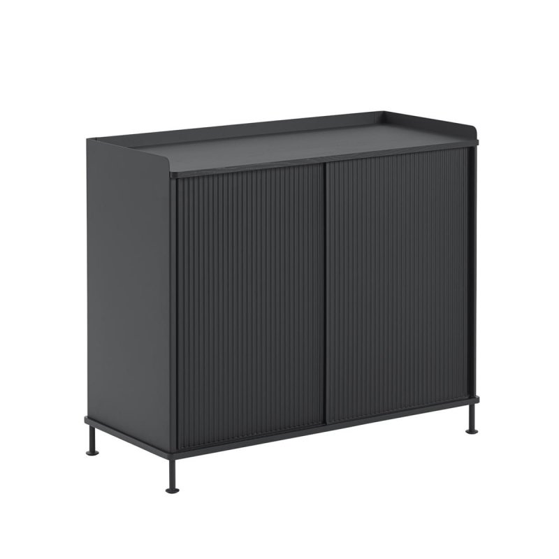 Muuto ENFOLD Komoda Wysoka 94 cm Czarna