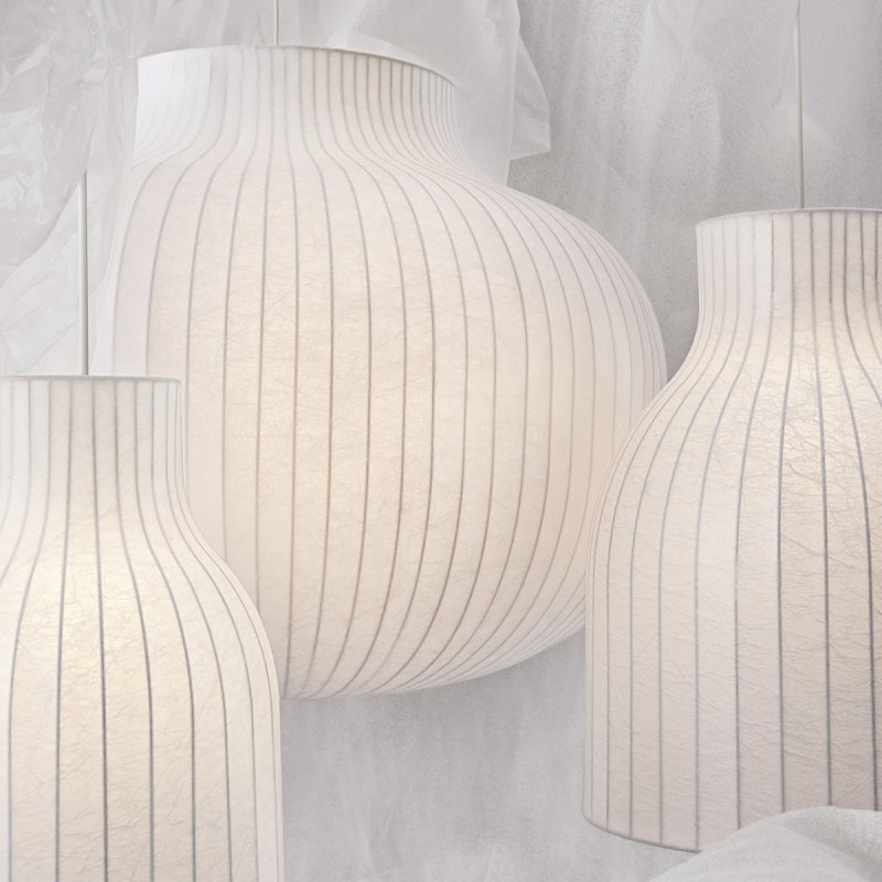 Muuto STRAND OPEN Lampa Wisząca z Polimeru 80 cm