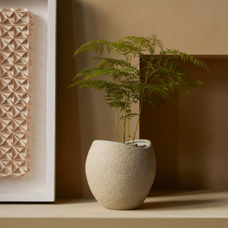 Audo PLANTS Doniczka do Kwiatów 26 cm / Ivory
