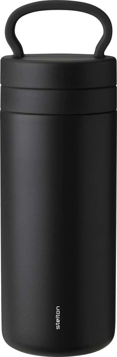 Stelton TABI Stalowy Kubek Termiczny 400 ml / Czarny
