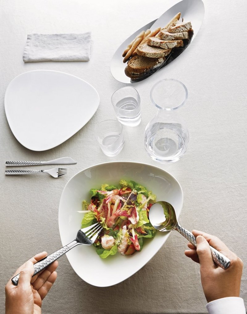 Alessi COLOMBINA FISH Widelc do Krabów, Homarów 4 Szt.