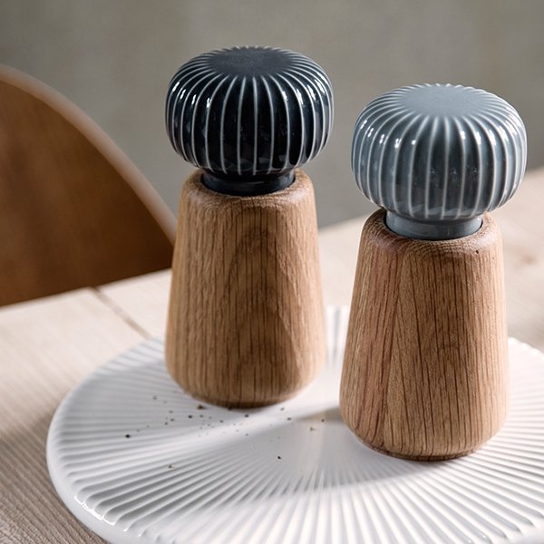 Kähler HAMMERSHØI Młynek do Soli lub Pieprzu 14,5 cm Granatowy