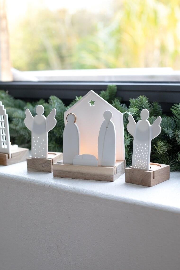 Rader CHRISTMAS Świecznik Świąteczny / Anioł